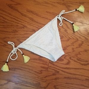 VS small white bikini bottom